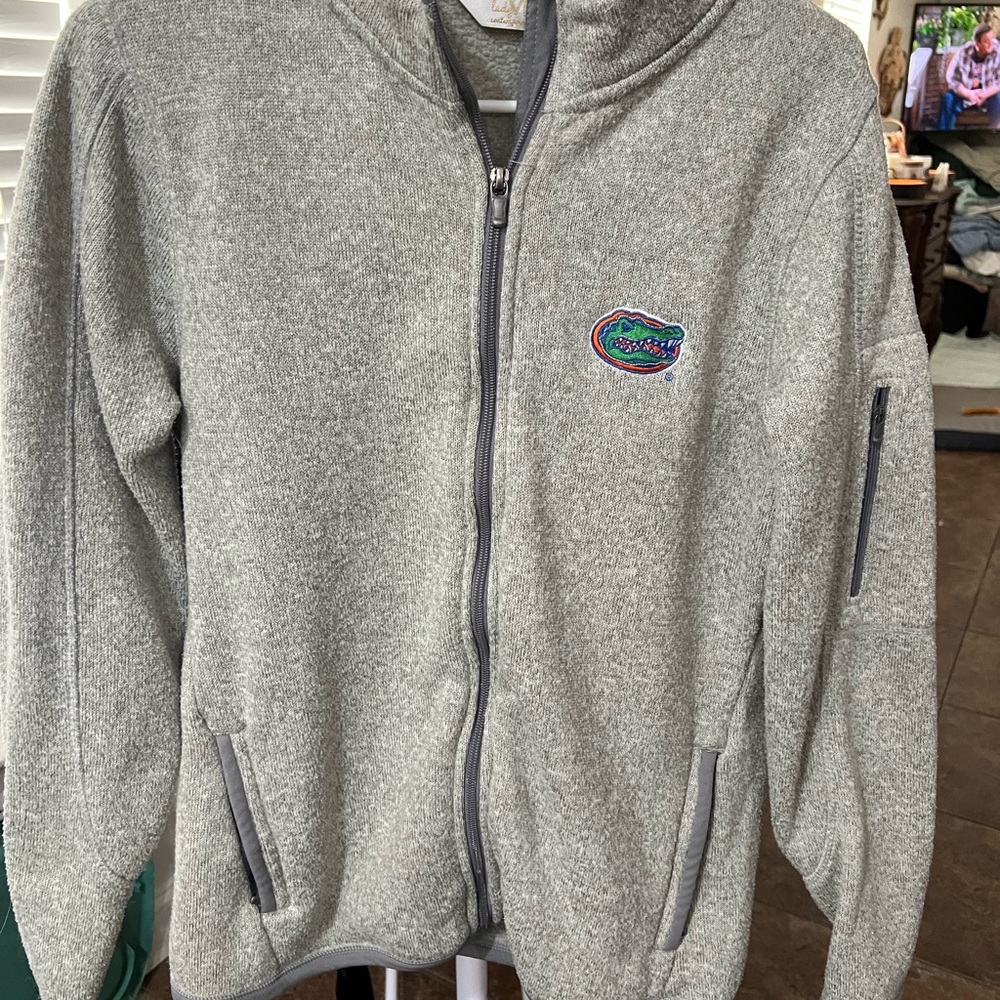 Gray Gators Zip-Up Jacket